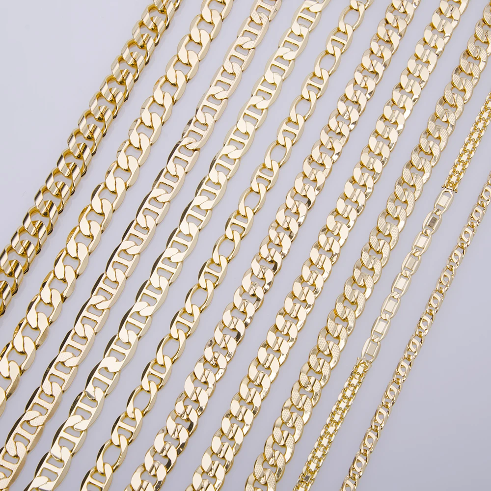 hot sale 18-24" link customize golden chain fashion necklace 2020 trendy chain, Gold
hot sale 18-24" link customize golden chain fashion necklace 2020 trendy chain, Gold