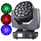 K10 big bee eye 19x15w 4in1 led zoom wash beam moving head light