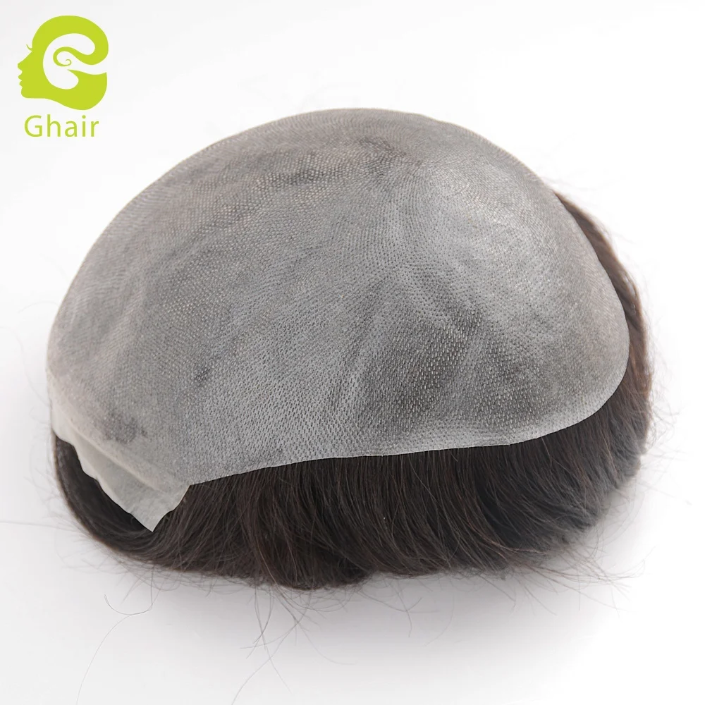 Ready to Ship PU Unprocessed Human Hair System Vloop Man Toupees Prices with Black Hair
Ready to Ship PU Unprocessed Human Hair System Vloop Man Toupees Prices with Black Hair