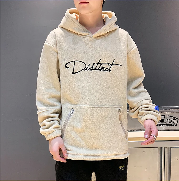 Hooded sweater fleece cover head autumn and winter clothes fleece men hoodies, Customized color
Hooded sweater fleece cover head autumn and winter clothes fleece men hoodies, Customized color