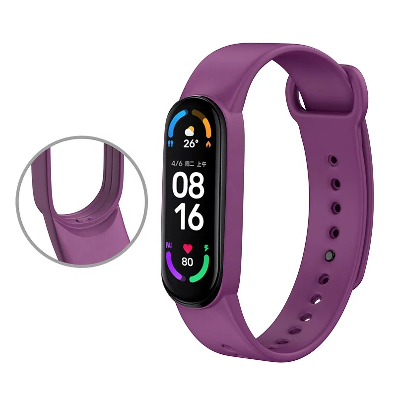 For Mi Band 6 Strap Silicone Wrist Strap Colorful Smart Watch For Xiaomi Bracelet 6 Wristbands Replacement TPU Solid Strap
For Mi Band 6 Strap Silicone Wrist Strap Colorful Smart Watch For Xiaomi Bracelet 6 Wristbands Replacement TPU Solid Strap