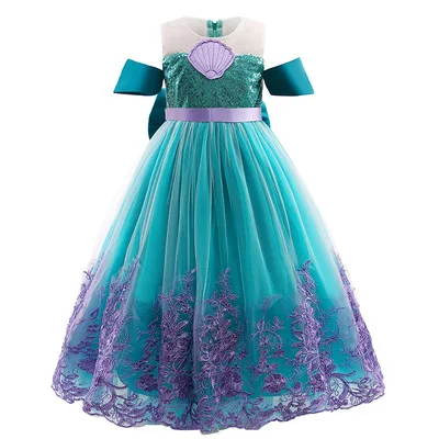 KYO Girls Mermaid Lace Princess Dress Clothes Children's Summer Sleeveless Bowknot Belted Long Dress
KYO Girls Mermaid Lace Princess Dress Clothes Children's Summer Sleeveless Bowknot Belted Long Dress