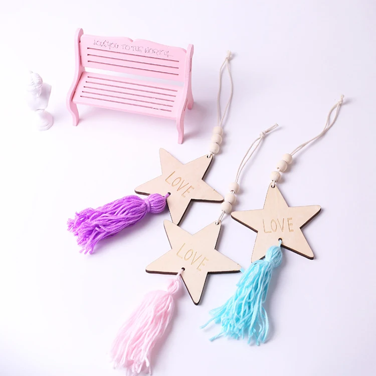 2021 boho home star shape wooden beads decorators tassel pendant baby room nursery tent wall hanging decor, As picture
2021 boho home star shape wooden beads decorators tassel pendant baby room nursery tent wall hanging decor, As picture