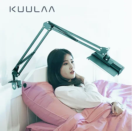 Kuulaa Handsfree Flexible Metal Adjustable Desktop Stand Clamp Mobile Phone Holder For Phone For iPad Switch, White/black /red/blue
Kuulaa Handsfree Flexible Metal Adjustable Desktop Stand Clamp Mobile Phone Holder For Phone For iPad Switch, White/black /red/blue
