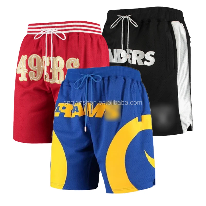 American Football NF L Club Just Mens Don 3D Embroidery Mesh Sports Basketball Shorts Short Pants Drop Shipping Wholesale
American Football NF L Club Just Mens Don 3D Embroidery Mesh Sports Basketball Shorts Short Pants Drop Shipping Wholesale