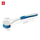Kitchen Scrub brushes washing cleaning dish brush High Quality Pots Pan Sink and Bathroom with Comfortable Long Handle