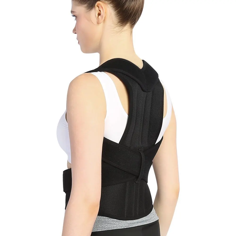 CB-05PM New Patent Adjustable Shoulder Belt Spine and Back Support Back Brace Posture Corrector for Men and Women
CB-05PM New Patent Adjustable Shoulder Belt Spine and Back Support Back Brace Posture Corrector for Men and Women