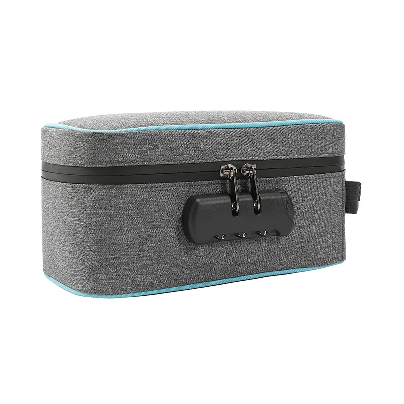 Smell Proof Bag with Combination Lock Multi-functional Zippered Medicine Lock Box Bag Travel Storage Case
Smell Proof Bag with Combination Lock Multi-functional Zippered Medicine Lock Box Bag Travel Storage Case