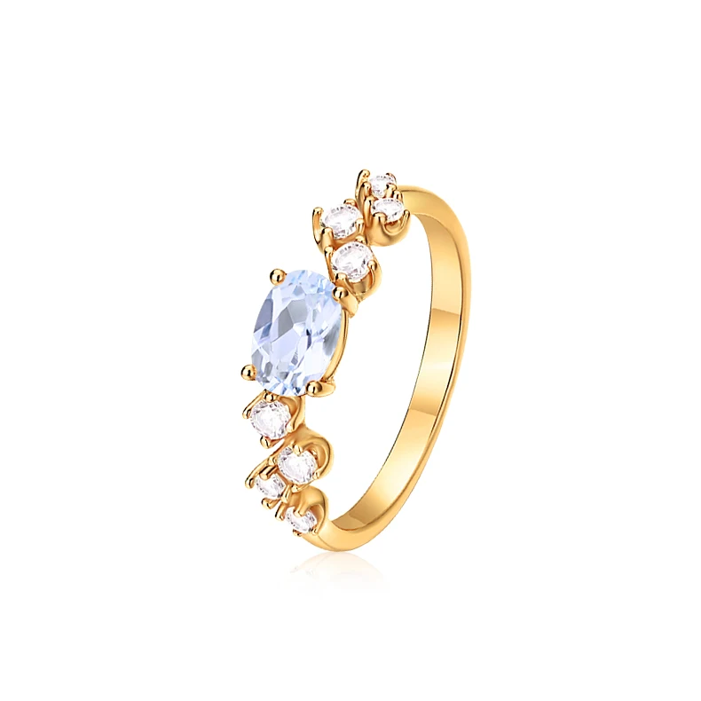 Factory Supply Custom Gemstone Ring 925 Sterling Silver Gold Plated 4x6mm Natural Topaz Rings, Picture
Factory Supply Custom Gemstone Ring 925 Sterling Silver Gold Plated 4x6mm Natural Topaz Rings, Picture
