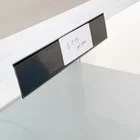 Customized size manufactures plastic shelf label holder PVC for price