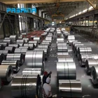 40g-600g / sqm zinc layer thickness hot dipped galvanized steel strip coil for roof sheet