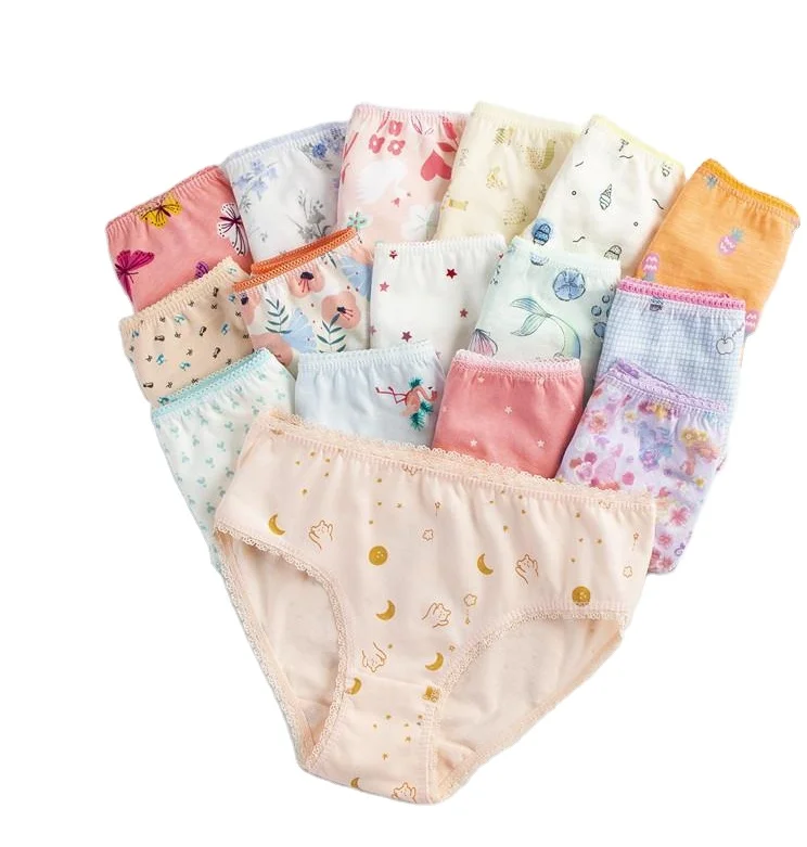 Factory spot children's underwear low price wholesale girls cotton printing briefs children's underwear
Factory spot children's underwear low price wholesale girls cotton printing briefs children's underwear