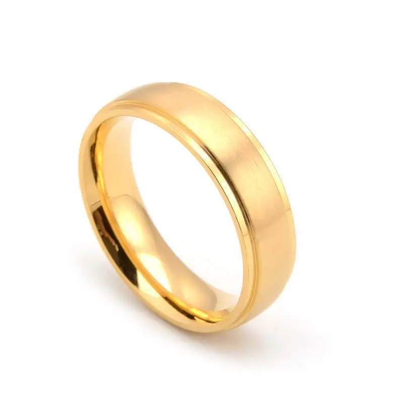 Facry men's personalized 18K gold stainless steel men frosted fashion simple ring jewelry
Facry men's personalized 18K gold stainless steel men frosted fashion simple ring jewelry