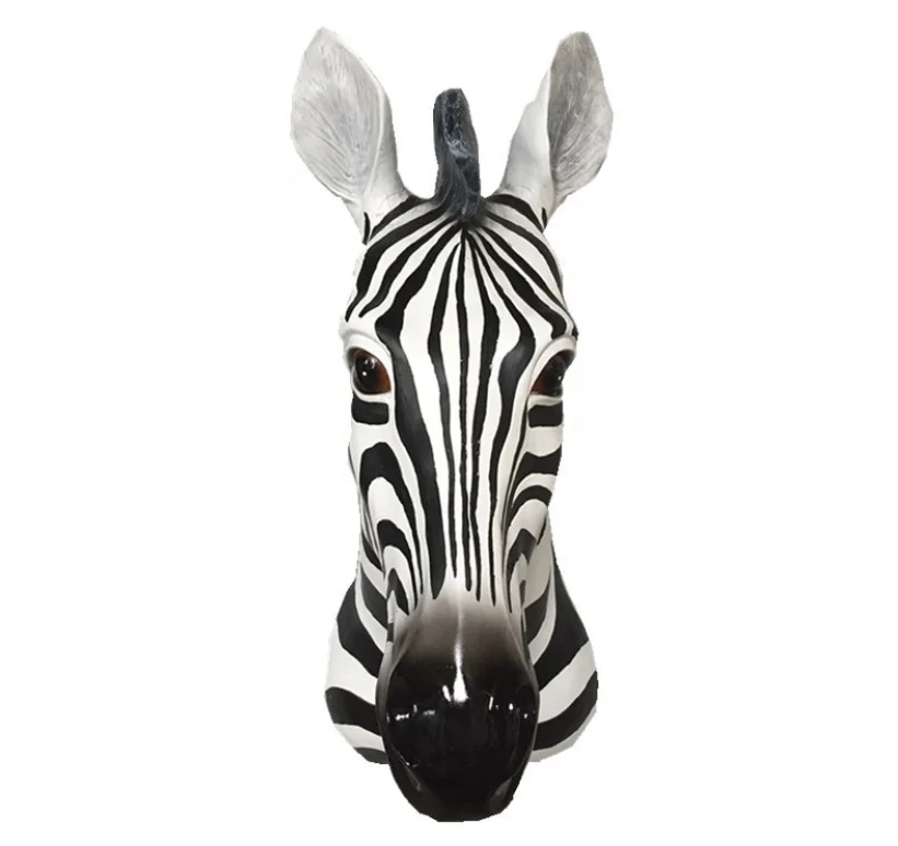 2021 New Design Hot Sale 3 D Resin Zebra Head Wall Sculpture Wall Decoration, Customized
2021 New Design Hot Sale 3 D Resin Zebra Head Wall Sculpture Wall Decoration, Customized