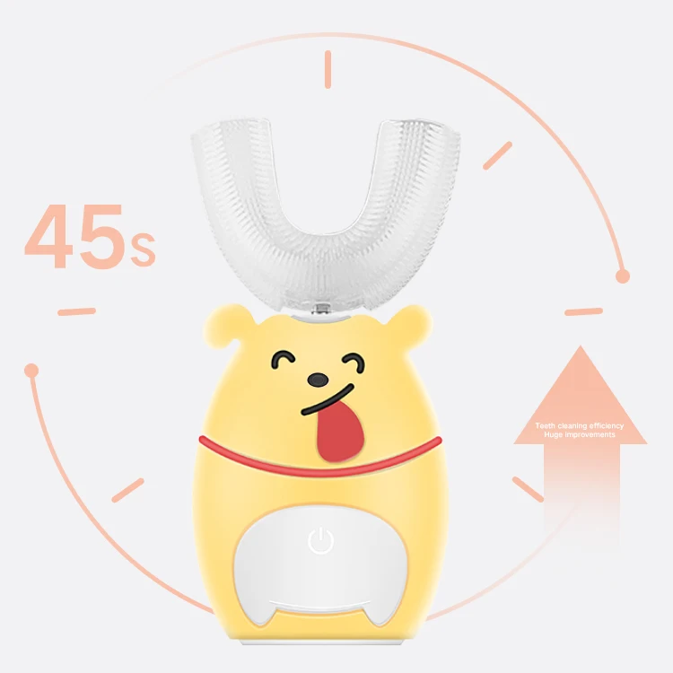 U-Shaped Autobrush Toothbrush 3 Gear Speed Kids Ultrasonic Electric Toothbrush
U-Shaped Autobrush Toothbrush 3 Gear Speed Kids Ultrasonic Electric Toothbrush