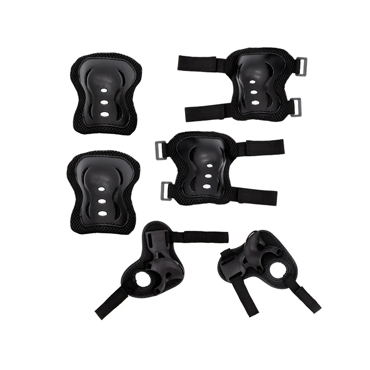 Kids Knee Elbow Pads Sports Wrist Guard 6PCS Sports Safety Protector Skate Protective Gear, Black
Kids Knee Elbow Pads Sports Wrist Guard 6PCS Sports Safety Protector Skate Protective Gear, Black