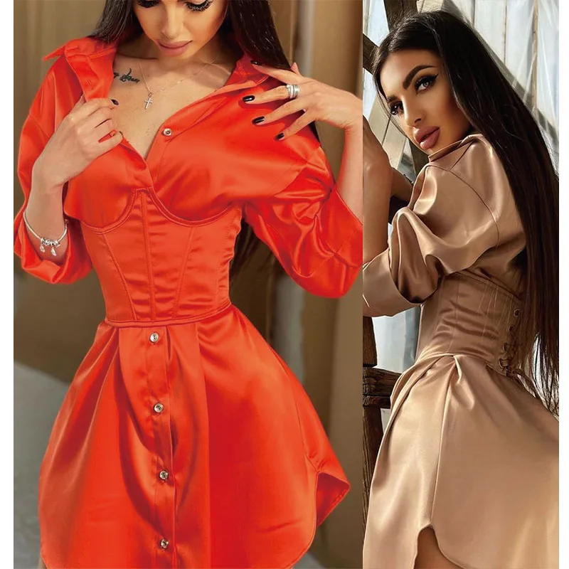 Free Shipping Best Selling Modern Clothes A Line Bodycon Long Sleeve Satin Midi Casual Blouse Two Piece Set Dress Women
Free Shipping Best Selling Modern Clothes A Line Bodycon Long Sleeve Satin Midi Casual Blouse Two Piece Set Dress Women