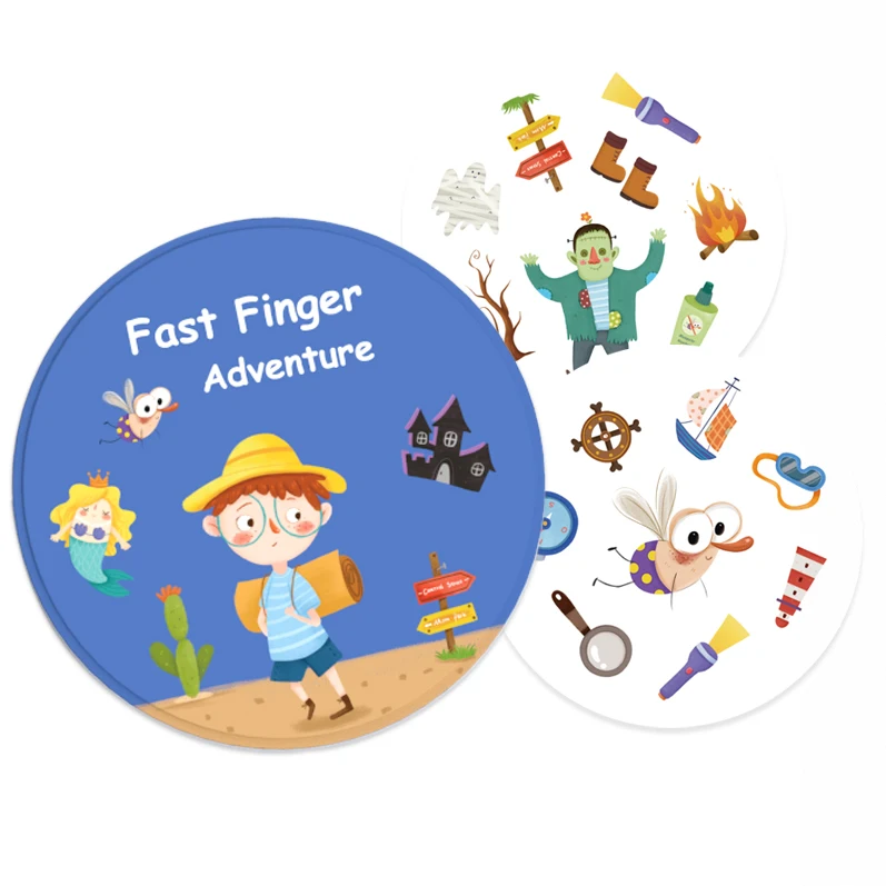 Board Game kids OEM Accept Customized Item Packing tin box Color Package Feature Eco Free adventure matching game
Board Game kids OEM Accept Customized Item Packing tin box Color Package Feature Eco Free adventure matching game