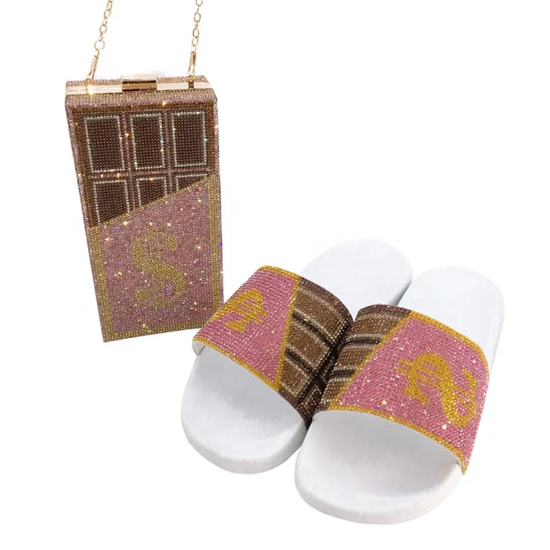 Hot sales mini rhinestone dinner clutch bag fashion african women matching shoes and bag set, As shown
Hot sales mini rhinestone dinner clutch bag fashion african women matching shoes and bag set, As shown