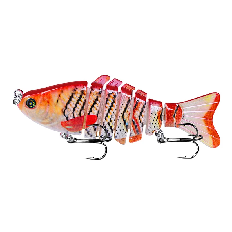 Hot-sale lifelike 10cm 15.5g segment Fishing Lures Multi Jointed Lures Bass Saltwater Bait Bass Lures, Multi-color
Hot-sale lifelike 10cm 15.5g segment Fishing Lures Multi Jointed Lures Bass Saltwater Bait Bass Lures, Multi-color