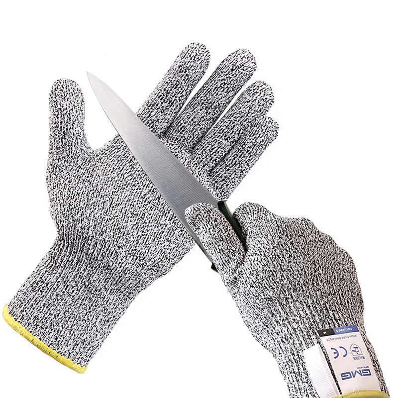 Anti Cut Proof Gloves Hot Sale Gmg Grey Black Hppe En388 Ansi Anti-cut Level 5 Safety Work Gloves Cut Resistant Gloves, As photo
Anti Cut Proof Gloves Hot Sale Gmg Grey Black Hppe En388 Ansi Anti-cut Level 5 Safety Work Gloves Cut Resistant Gloves, As photo