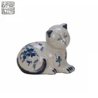 Porcelain Ceramic Porcelain Factory Wholesale Porcelain Craft Ceramic Animal Art Rooster Sculpture