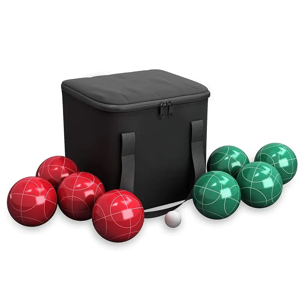good quality outdoor games game set and yard games steel bocce for 8 ball set, Silver
good quality outdoor games game set and yard games steel bocce for 8 ball set, Silver