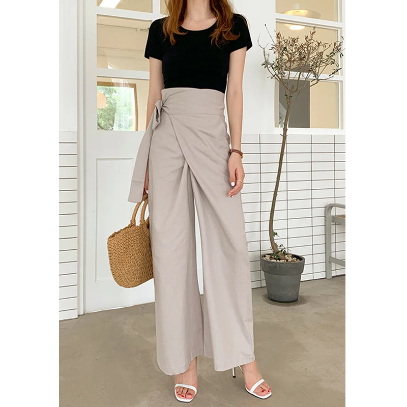 OT178 New Fashion Cotton and Linen Women Pants Fashionable Ladies Solid Color Elastic Waist Baggy Trousers
OT178 New Fashion Cotton and Linen Women Pants Fashionable Ladies Solid Color Elastic Waist Baggy Trousers
