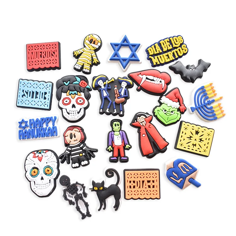 Pvc Halloween Series Shoe Charms Accessories Clog Shoe Buckle Decorations Ornaments Fit Party Kid's Gifts, As picture/custom
Pvc Halloween Series Shoe Charms Accessories Clog Shoe Buckle Decorations Ornaments Fit Party Kid's Gifts, As picture/custom