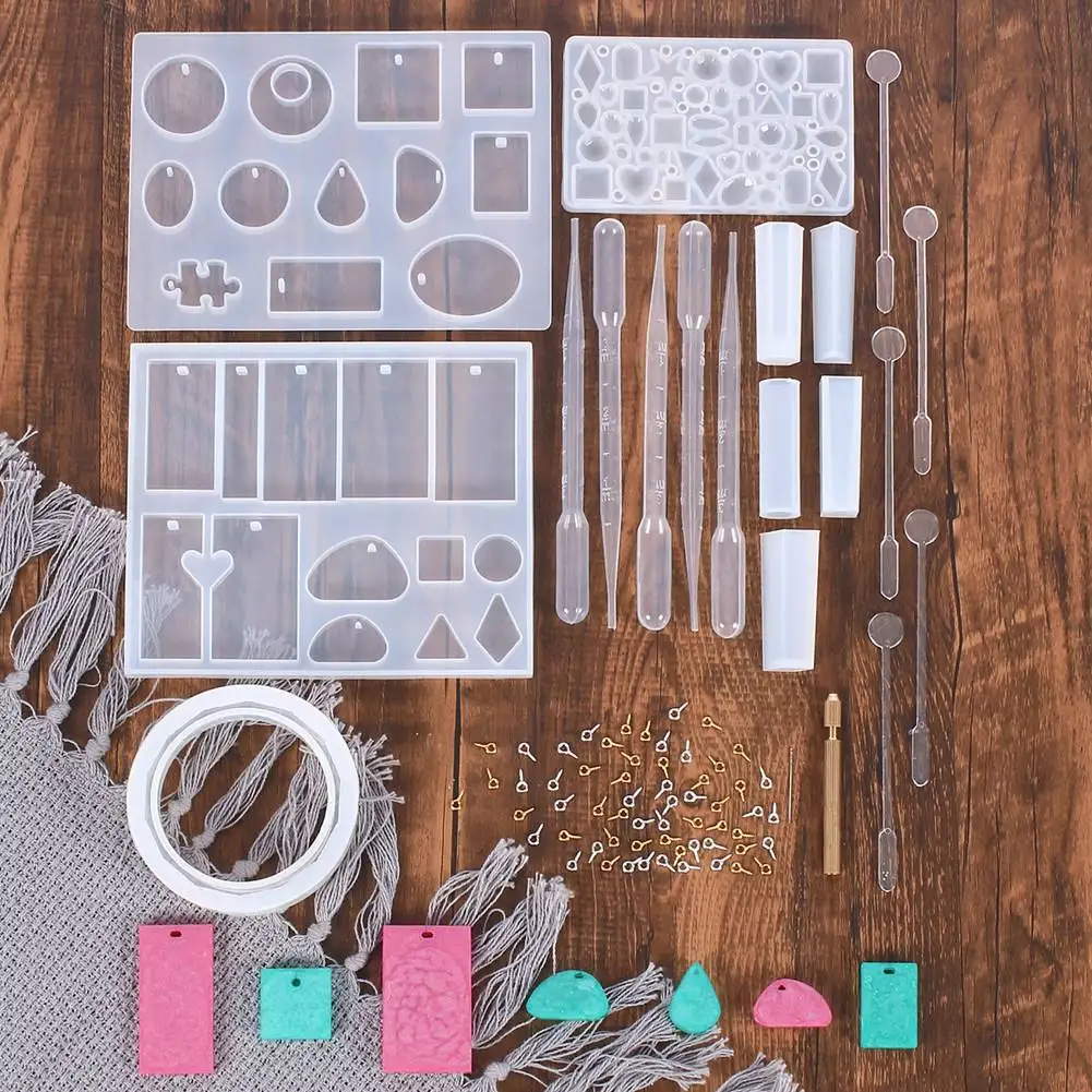 Silicone Mold Silicone Hot Selling Resin Diy Crafts Molde Set Silicone Resin Mold For Resin Jewelry Making
Silicone Mold Silicone Hot Selling Resin Diy Crafts Molde Set Silicone Resin Mold For Resin Jewelry Making
