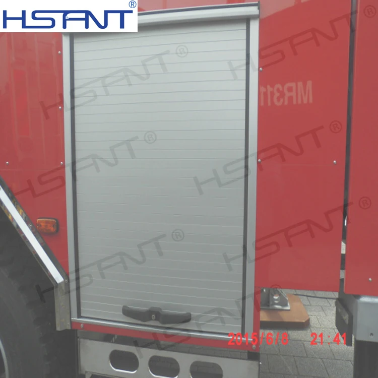 Heavy duty roller shutter doors aluminum roll up door for truck 104000