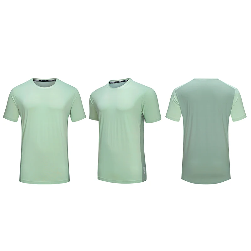Hot Sale Good Quality Running T Shirt Polyester And Spandex Sportswear for Men
Hot Sale Good Quality Running T Shirt Polyester And Spandex Sportswear for Men