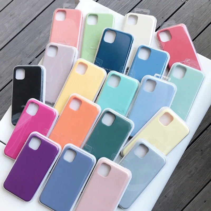 Wholesale Custom Anti-fingerprint rubber rainbow soft Liquid Silicone 12 11 pro max with logo
Wholesale Custom Anti-fingerprint rubber rainbow soft Liquid Silicone 12 11 pro max with logo