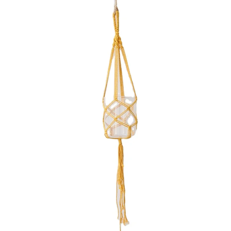 macrame plant hangers handmade macrame plant hanger flower macrame plant hangers home decoration, Orange white blue pink or customized color
macrame plant hangers handmade macrame plant hanger flower macrame plant hangers home decoration, Orange white blue pink or customized color