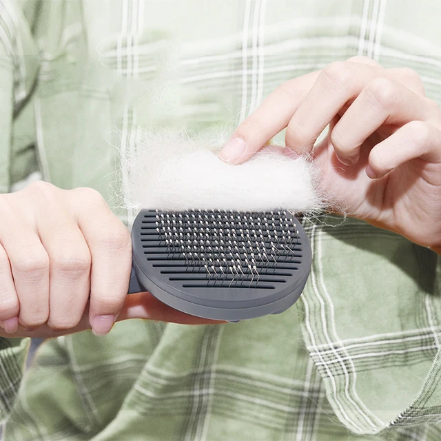 E029 Pet Needle Comb Home Cleaning Tools Pet Hair Removing Brush Dog Cat Fur Hair Brush Massage Tools Pet Fur Brush, As pic
E029 Pet Needle Comb Home Cleaning Tools Pet Hair Removing Brush Dog Cat Fur Hair Brush Massage Tools Pet Fur Brush, As pic