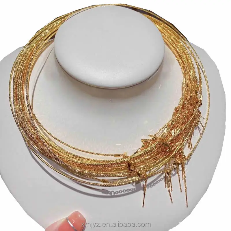 Certified Factory Direct Supply 5G Gold Necklace Collar 5G Gold Necklace Pure Gold Necklace E-Commerce Hot Sale
Certified Factory Direct Supply 5G Gold Necklace Collar 5G Gold Necklace Pure Gold Necklace E-Commerce Hot Sale