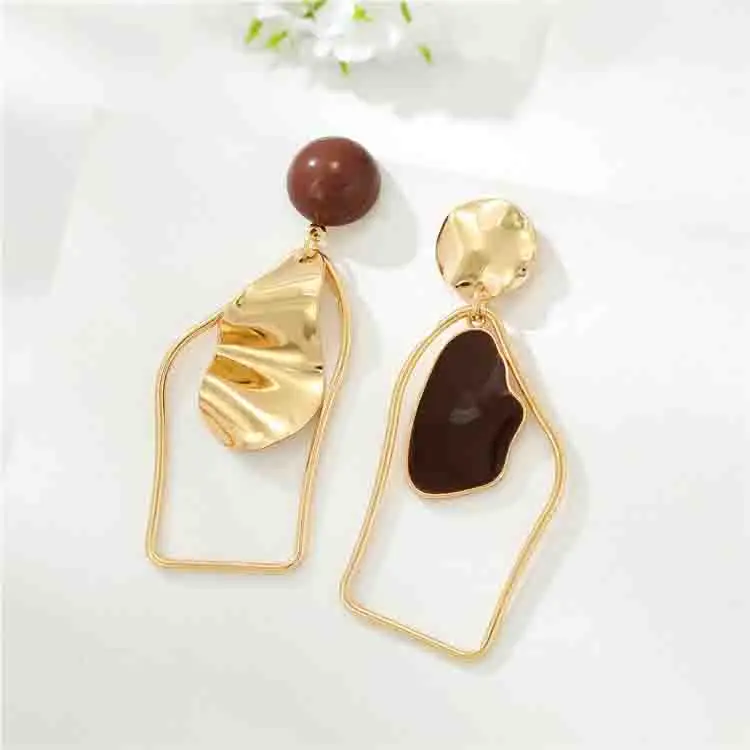 S925 Silver Irregular Oil Drop Stud Earrings Geometric Retro Asymmetric Personality Earrings
S925 Silver Irregular Oil Drop Stud Earrings Geometric Retro Asymmetric Personality Earrings