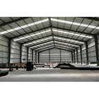 China manufacturer warehouse structure, wind-resistant large-span steel structure warehouse