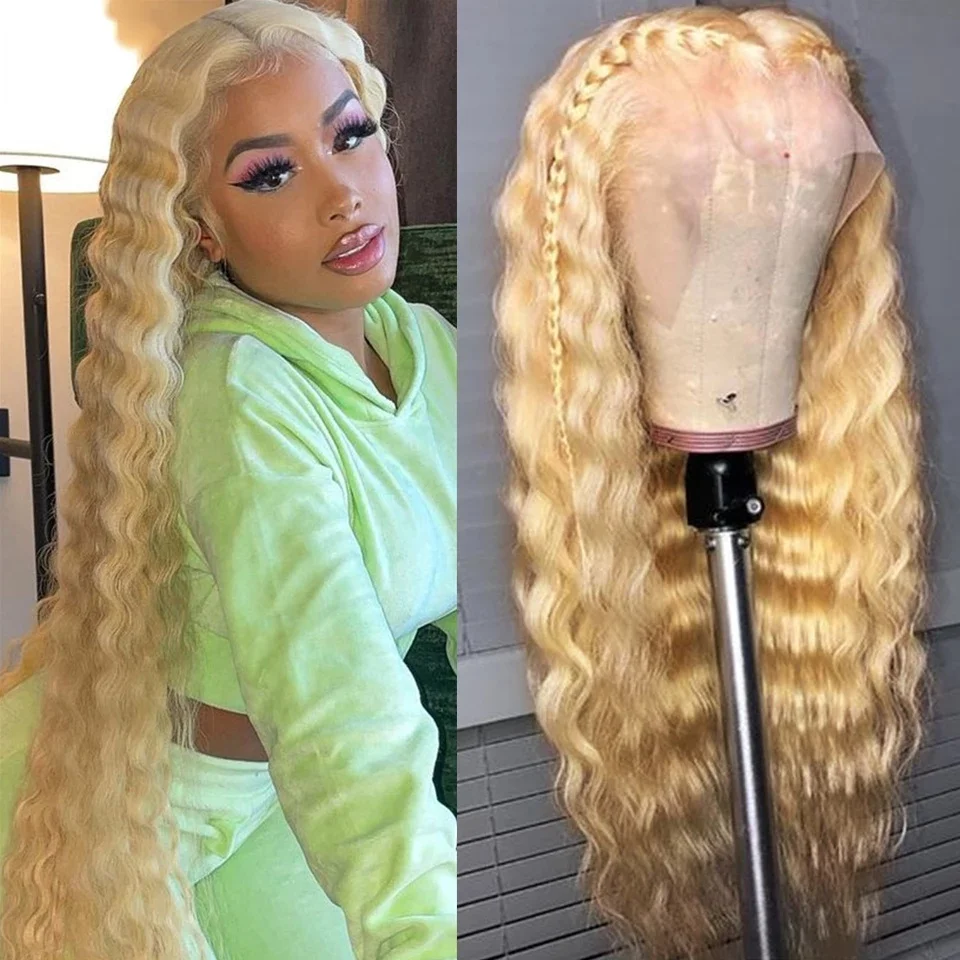 100% Human Hair Wig Russian Women Unprocessed Virgin Hair 613 Blonde High Quality Transparent Lace Front Hair Wigs
100% Human Hair Wig Russian Women Unprocessed Virgin Hair 613 Blonde High Quality Transparent Lace Front Hair Wigs