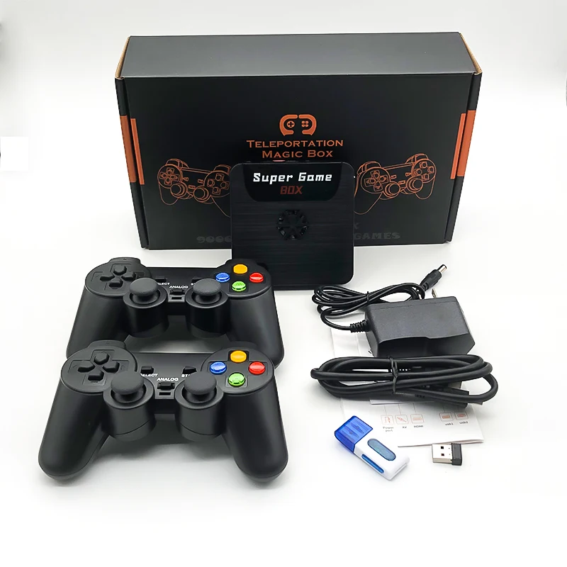 2021 Hot Sale Classic Video 4k Tv Player Classic 32g X5 Game Box Wireless 5600+ Games 8 Core Cpu Video Game Console, Black
2021 Hot Sale Classic Video 4k Tv Player Classic 32g X5 Game Box Wireless 5600+ Games 8 Core Cpu Video Game Console, Black