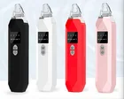 2019 high quality beautiful led beauty device black head removal vacuum face scrubber