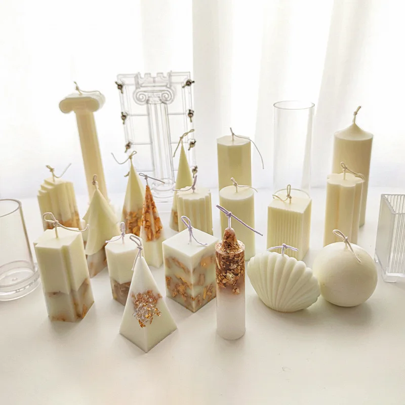 Various Shape Roman Columns Candle Mold Geometric Shape Acrylic Mold 3D Tall Transparent Poured cylinder Pillar Candle Mold, Pink
Various Shape Roman Columns Candle Mold Geometric Shape Acrylic Mold 3D Tall Transparent Poured cylinder Pillar Candle Mold, Pink