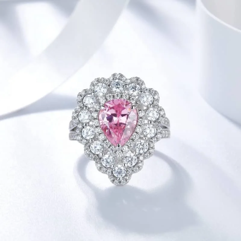 Women pink diamond ring Fashion custom 925 sterling silver gold plated fine jewellery Wedding gemstone ring, White gold (rose gold, yellow are avaliable)
Women pink diamond ring Fashion custom 925 sterling silver gold plated fine jewellery Wedding gemstone ring, White gold (rose gold, yellow are avaliable)