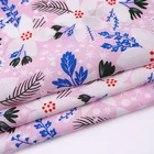 Factory price personalized ready-made 45S*45S woven multi color 100% viscose textile fabric floral printing