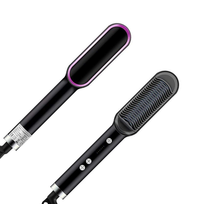 2021 Best Quality Hair Straightener Comb Electric Hair Brush Dryer Straightener High Heat Styling Brush ionic hair straightener
2021 Best Quality Hair Straightener Comb Electric Hair Brush Dryer Straightener High Heat Styling Brush ionic hair straightener