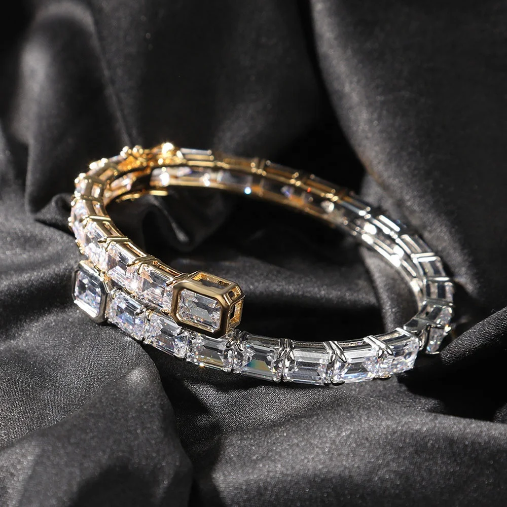 New Fashion Jewelry 5A Cubic Zircon Diamond Tennis Bracelets & Bangles Double Plated Colors, Gold/silver/rose gold
New Fashion Jewelry 5A Cubic Zircon Diamond Tennis Bracelets & Bangles Double Plated Colors, Gold/silver/rose gold