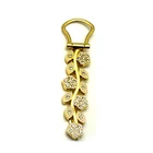 Guangzhou factory bag parts & accessories diamond bag metal fittings fashion ladies handbags shoulder buckle