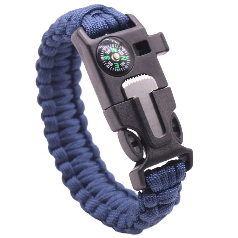GYX ODM Pulsera New Multicolor Survival Outdoor 5 in 1Handmade Men Woven Paracord Bracelet
GYX ODM Pulsera New Multicolor Survival Outdoor 5 in 1Handmade Men Woven Paracord Bracelet