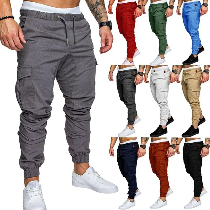 2020 Fashion Simple Multi Pocket Sports Overalls Men Camouflage Fitness Pants Running Training Pants
2020 Fashion Simple Multi Pocket Sports Overalls Men Camouflage Fitness Pants Running Training Pants
