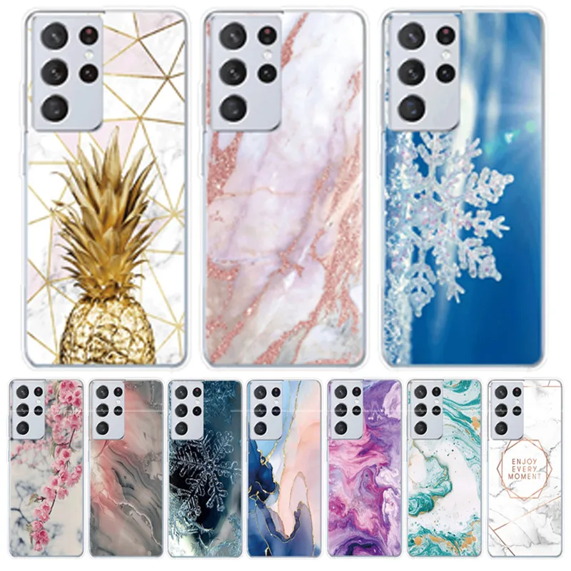 Coque For Samsung Galaxy S21 Ultra 5G Case Soft Silicon Transparent Cover For Galaxy S21 Ultra 6.8 inch marble Capa for S21Ultra
Coque For Samsung Galaxy S21 Ultra 5G Case Soft Silicon Transparent Cover For Galaxy S21 Ultra 6.8 inch marble Capa for S21Ultra